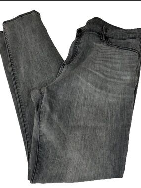 Kut From The Kloth Women’s Size 16 Toothpick Skinny Jeans Solid Gray Denim #2887